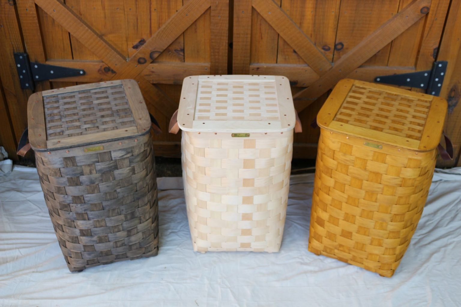 Square Hamper with Matted Lid The Basket ManThe Basket Man